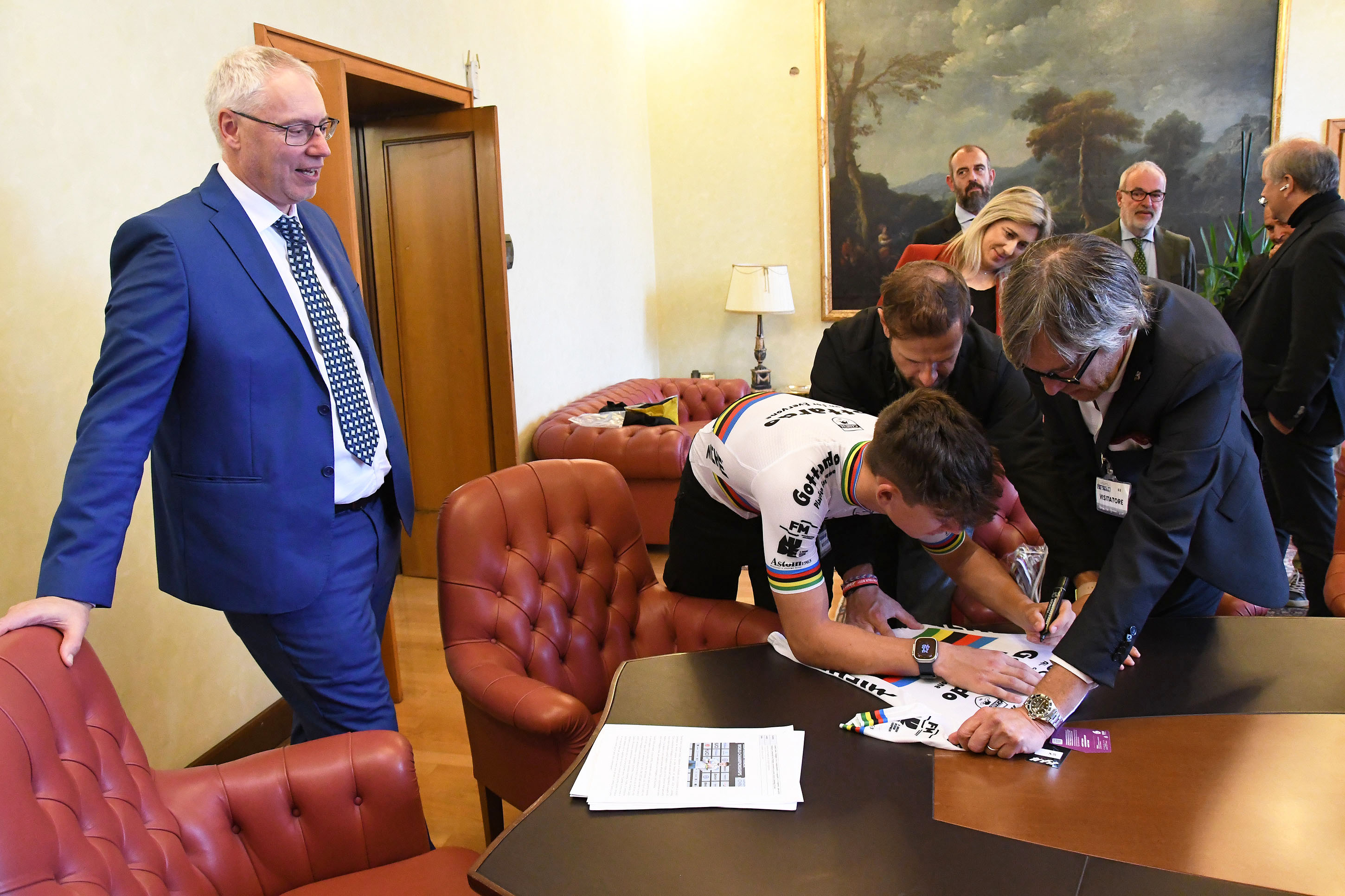 CICLISMO. DAVIDE STELLA PREMIATO IN CR. BORDIN: INCARNA VALORI FVG